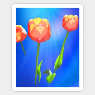 tulips radiance Sticker